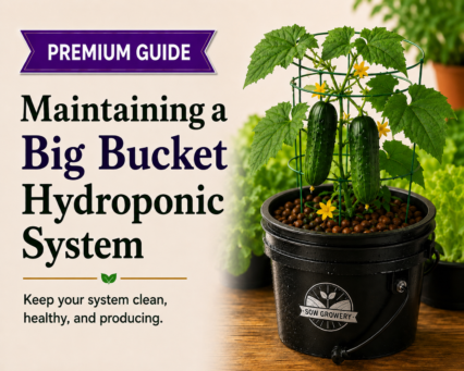Big Bucket Hydroponic Maintenance Guide