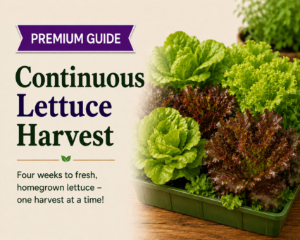 Continuous Lettuce Harvest Guide